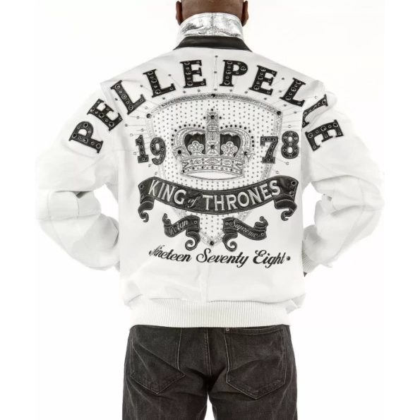 Pelle Pelle Throne White King Jacket