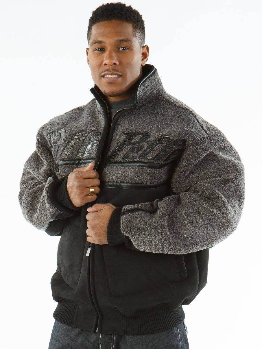 Pelle Pelle Men Reverse Fur Wool Jacket