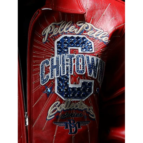 PELLE PELLE CHITOWN RED LEATHER JACKET view 3