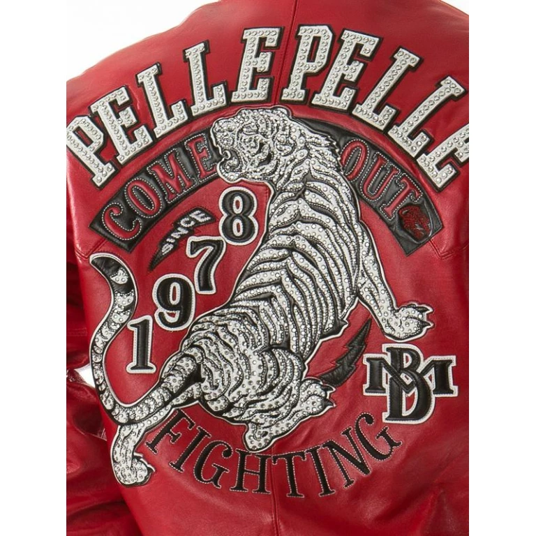 PELLE PELLE FIGHTING RED LEATHER JACKET view 3