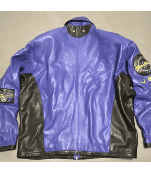 Pelle Pelle Purple MB Soft Leather Jacket | Men & Women view 2