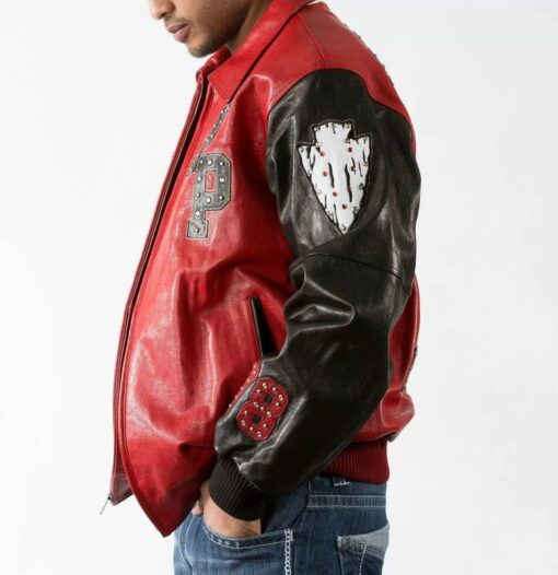 Pelle Pelle Men Red Chief Keef Jacket | Legendary Jacket view 3
