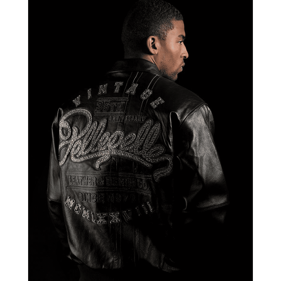 Pelle Pelle Black Vintage Leather Jacket | 35th Anniversary view 2