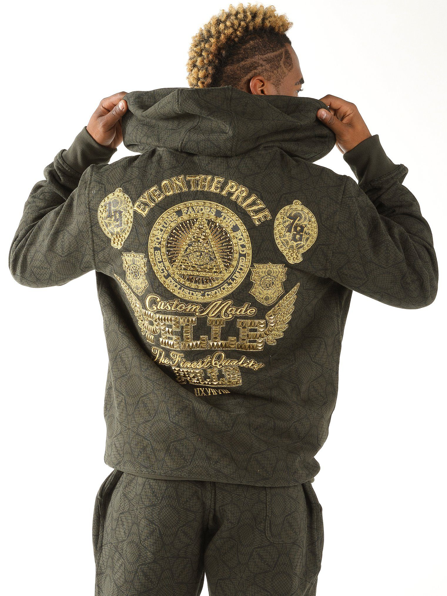 Pelle Pelle Men 1978 Green Wool Tracksuit view 2