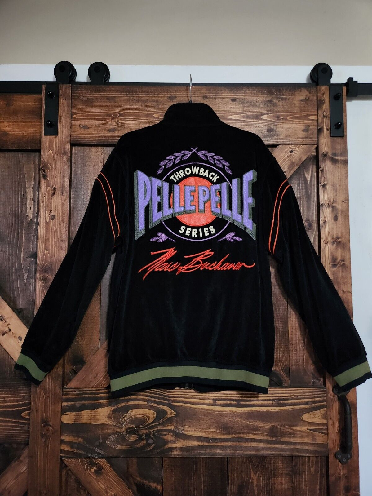 Pelle Pelle Black Orange Stripes Tracksuit | Men Tracksuit view 4