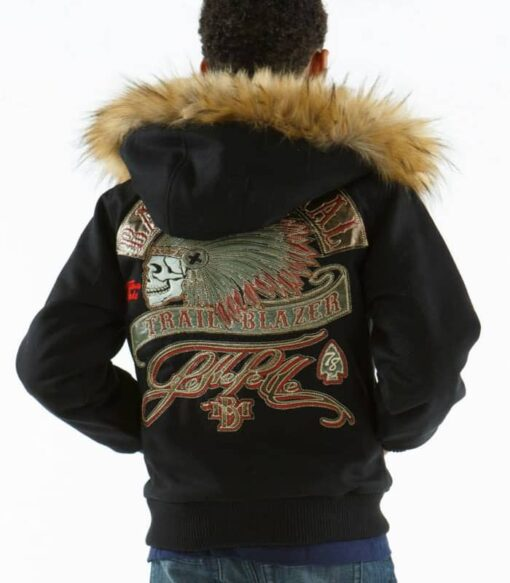 Pelle Pelle Trail Blazer Fur Hood Jacket | Wool Jacket view 2