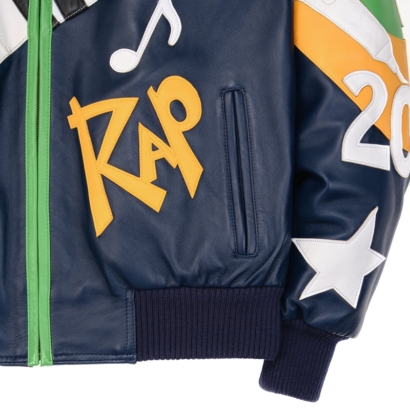 Pelle Pelle HipHop Green MB Leather Jacket view 4