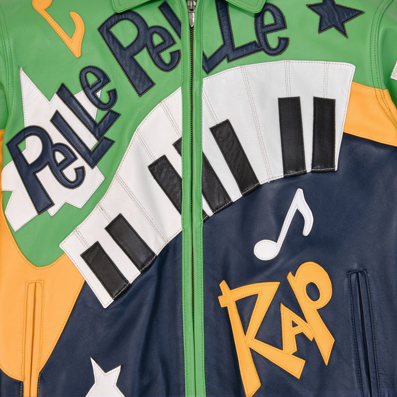 Pelle Pelle HipHop Green MB Leather Jacket view 6
