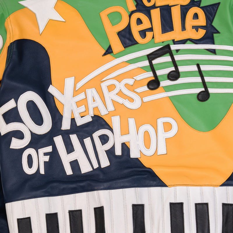 Pelle Pelle HipHop Green MB Leather Jacket view 7
