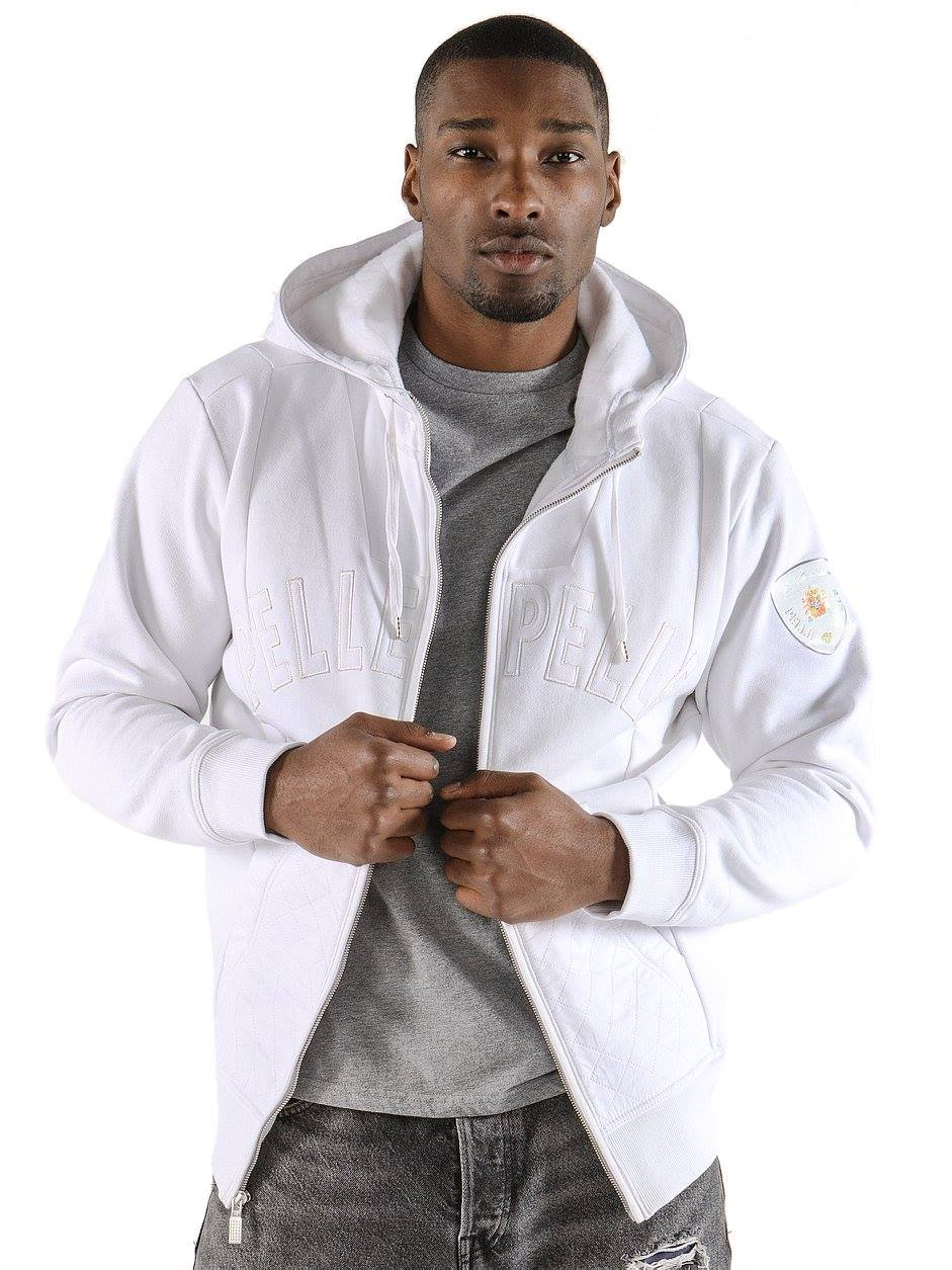 Pelle Pelle White Wool Hood Jacket | Men Jacket