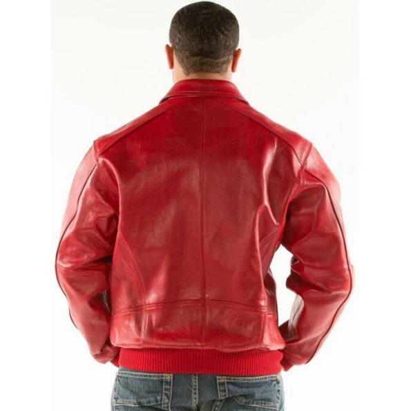 PELLE PELLE ROSSO CORSA RED LEATHER JACKET view 2