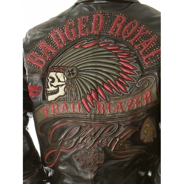 PELLE PELLE TRAIL BRAZER LEATHER JACKET view 3