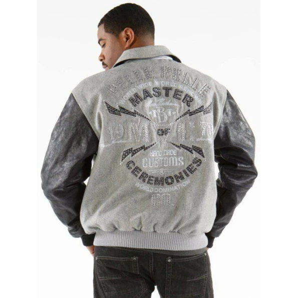 PELLE PELLE HAND MADE CUSTOMS GREY JACKET view 2