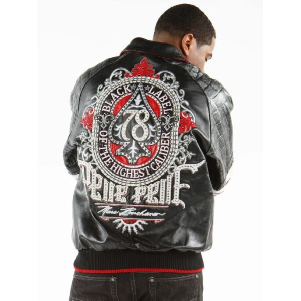 PELLE PELLE BLACK LEATHER JACKET INSPIRED view 2