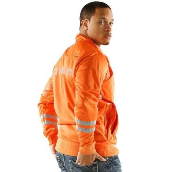 PELLE PELLE ORANGE TRACK JACKET view 2