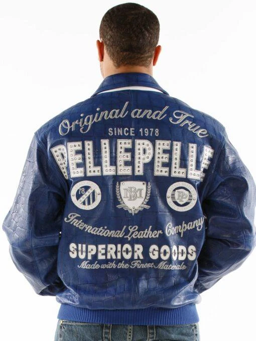 Pelle Pelle Blue Original And True MB Jacket | Men Jacket view 2