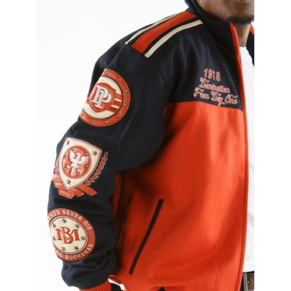 PELLE PELLE ORIGINAL ORANGE WOOL JACKET view 3