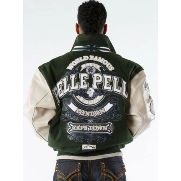 PELLE PELLE RALLY GREEN WOOL JACKET view 2