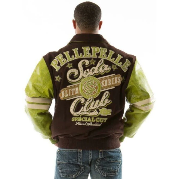PELLE PELLE ELITE SERIES BROWN WOOL JACKET view 2