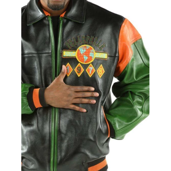 PELLE PELLE ICONIC GREEN JACKET IMPRESSIVE view 2