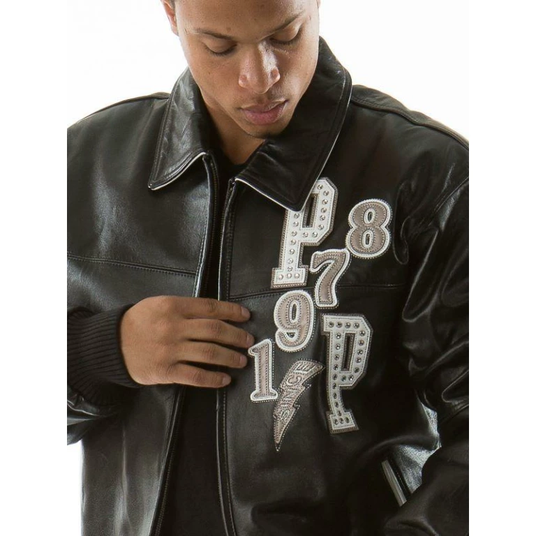 PELLE PELLE FIGHTING BLACK LEATHER JACKET view 4