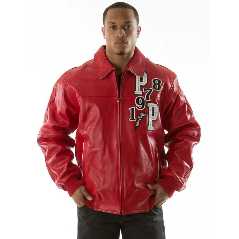PELLE PELLE FIGHTING RED LEATHER JACKET