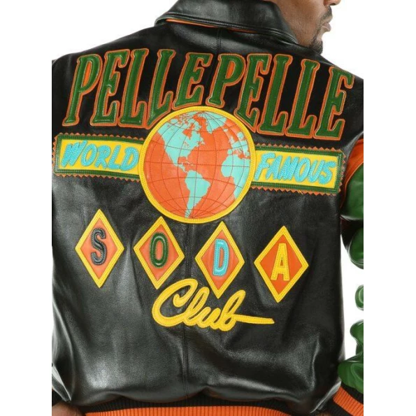 PELLE PELLE ICONIC GREEN JACKET IMPRESSIVE view 3