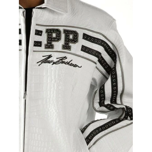 PELLE PELLE ORIGINAL WHITE LEATHER JACKET view 4