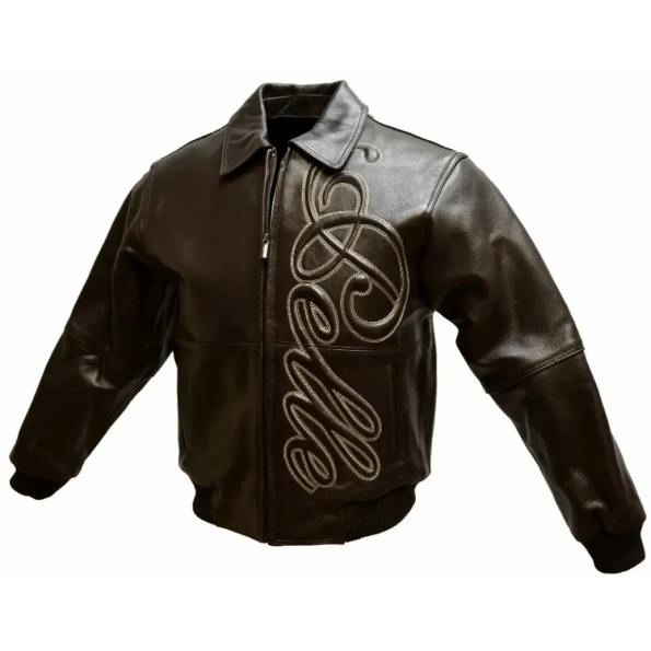 Pelle Pelle Dark Brown Bomber Jacket | Men & Women view 2