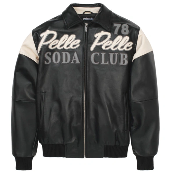 Pelle Pelle Black Soda Club 1978 Jacket view 2