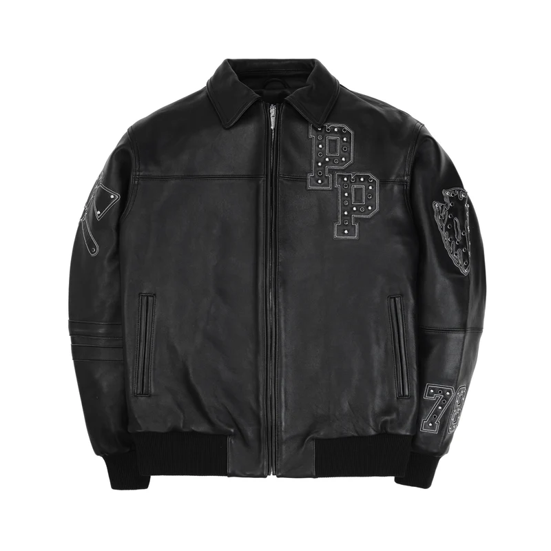 BLACK RENEGADES LEATHER JACKET view 2