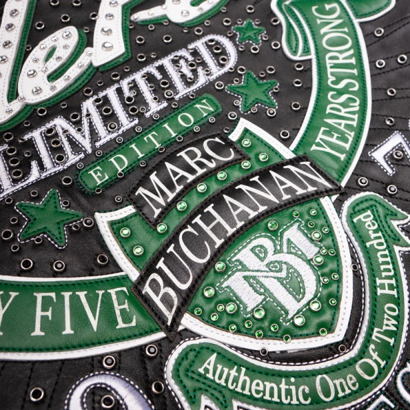 Pelle Pelle Black MB Studs Leather Jacket view 4