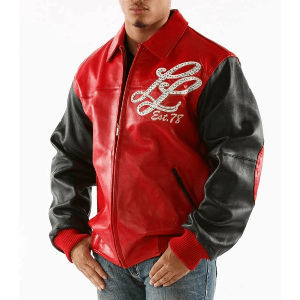 Pelle Pelle Men Notorious Red Leather Jacket view 2