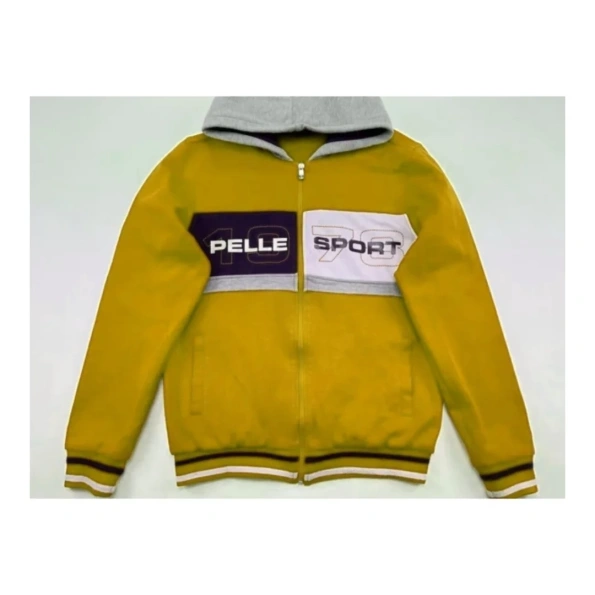 Pelle Pelle Sport Yellow Wool Hood Jacket view 2