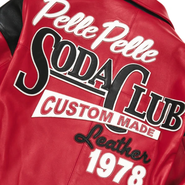 Pelle Pelle Red Soda Club 1978 Jacket view 3