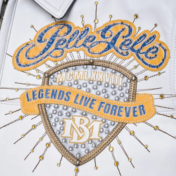 Pelle Pelle Legends Live Forever White Jacket | MB Jacket view 4