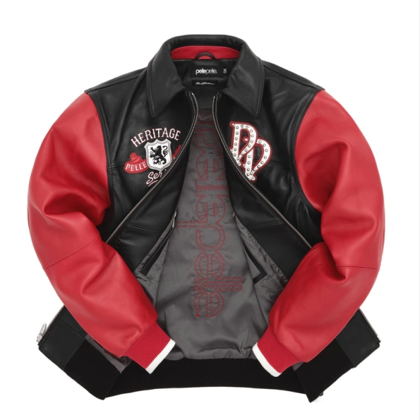 Pelle Pelle Heritage Series Red Black MB Jacket view 2