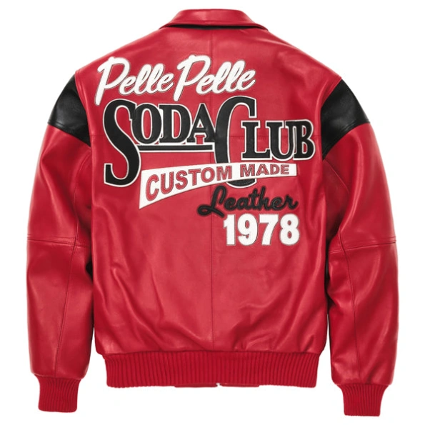 Pelle Pelle Red Soda Club 1978 Jacket view 2