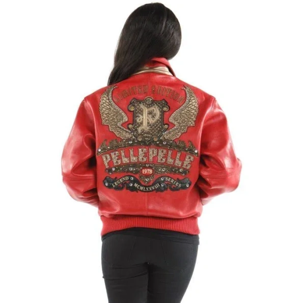 Pelle Pelle Red Legend Series Women Jacket view 2