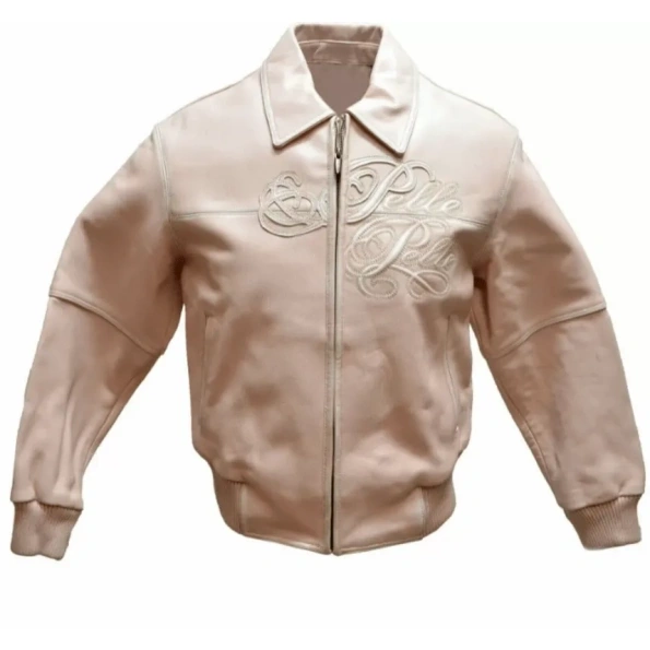 Pelle Pelle Women Pink Bomber Leather Jacket view 2