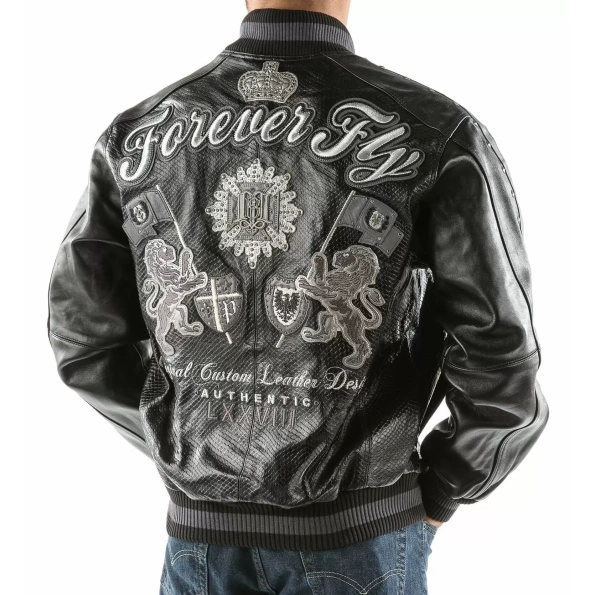 Pelle Pelle Men Forever Fly Black MB Jacket | Leather Jacket view 2