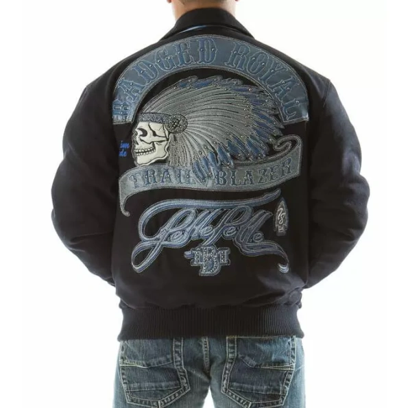 Pelle Pelle Navy Blue Trail Blazer Wool Jacket | Men Jacket view 2