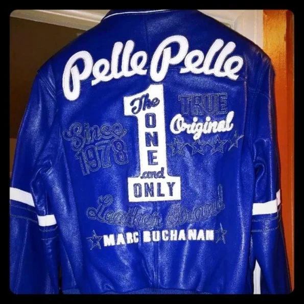 Pelle Pelle Blue Original MB Leather Jacket