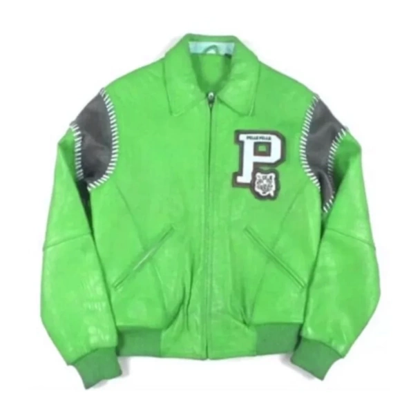 Pelle Pelle Bomber Green 1978 Leather Jacket | Men & Women