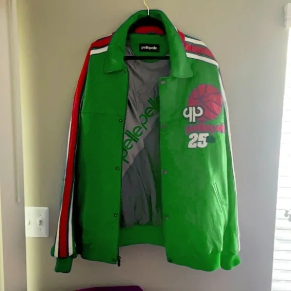 Pelle Pelle 25th Anniversary Green Jacket | Leather Jacket view 2