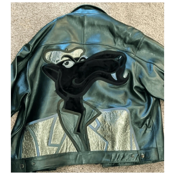 Pelle Pelle Cool Panther Green Leather Jacket view 2