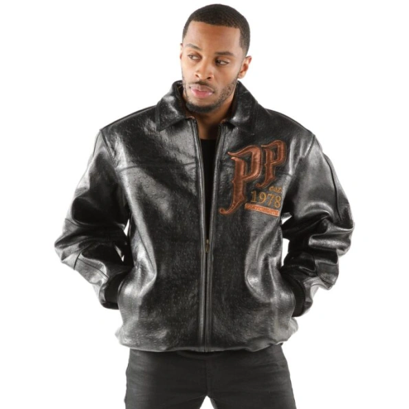 Pelle Pelle Men Pioneer Black Leather Jacket | MB Jacket view 2