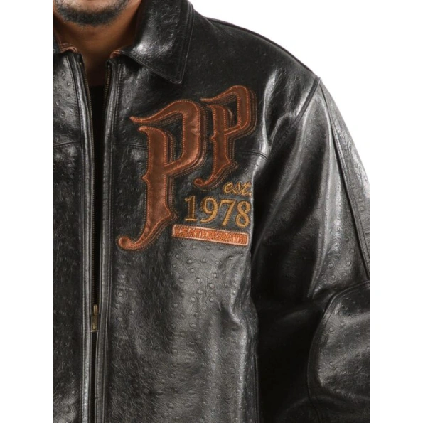 Pelle Pelle Men Pioneer Black Leather Jacket | MB Jacket view 3