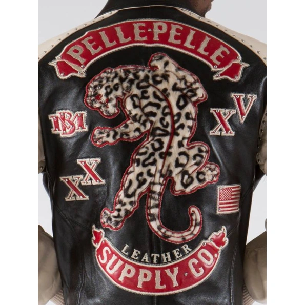 Pelle Pelle Men Panther MB Leather Jacket view 3
