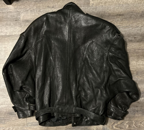 Pelle Pelle Baggy Black MB Leather Jacket view 2